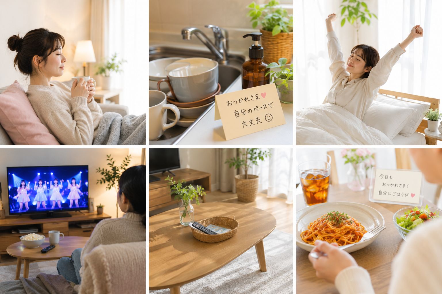 ソファでくつろぐイメージ