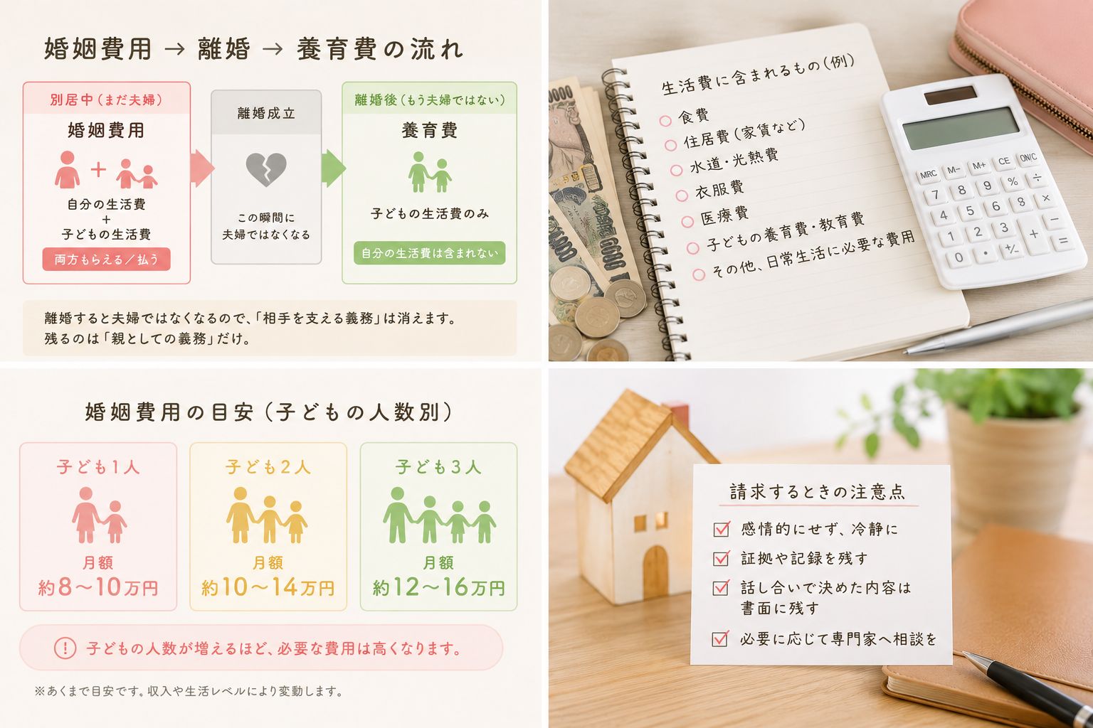 家計とお金のイメージ
