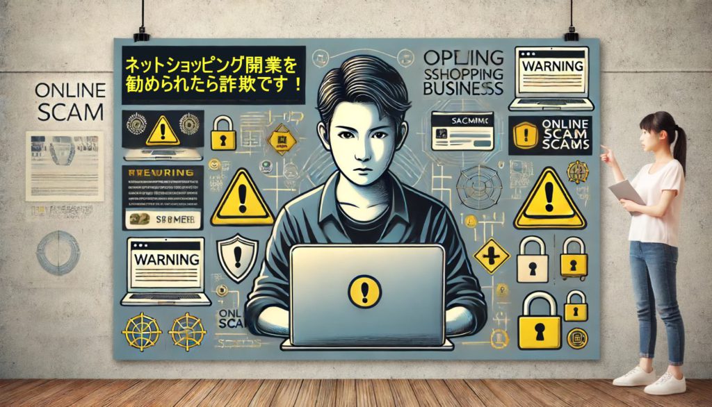 ネットショッピング開業詐欺