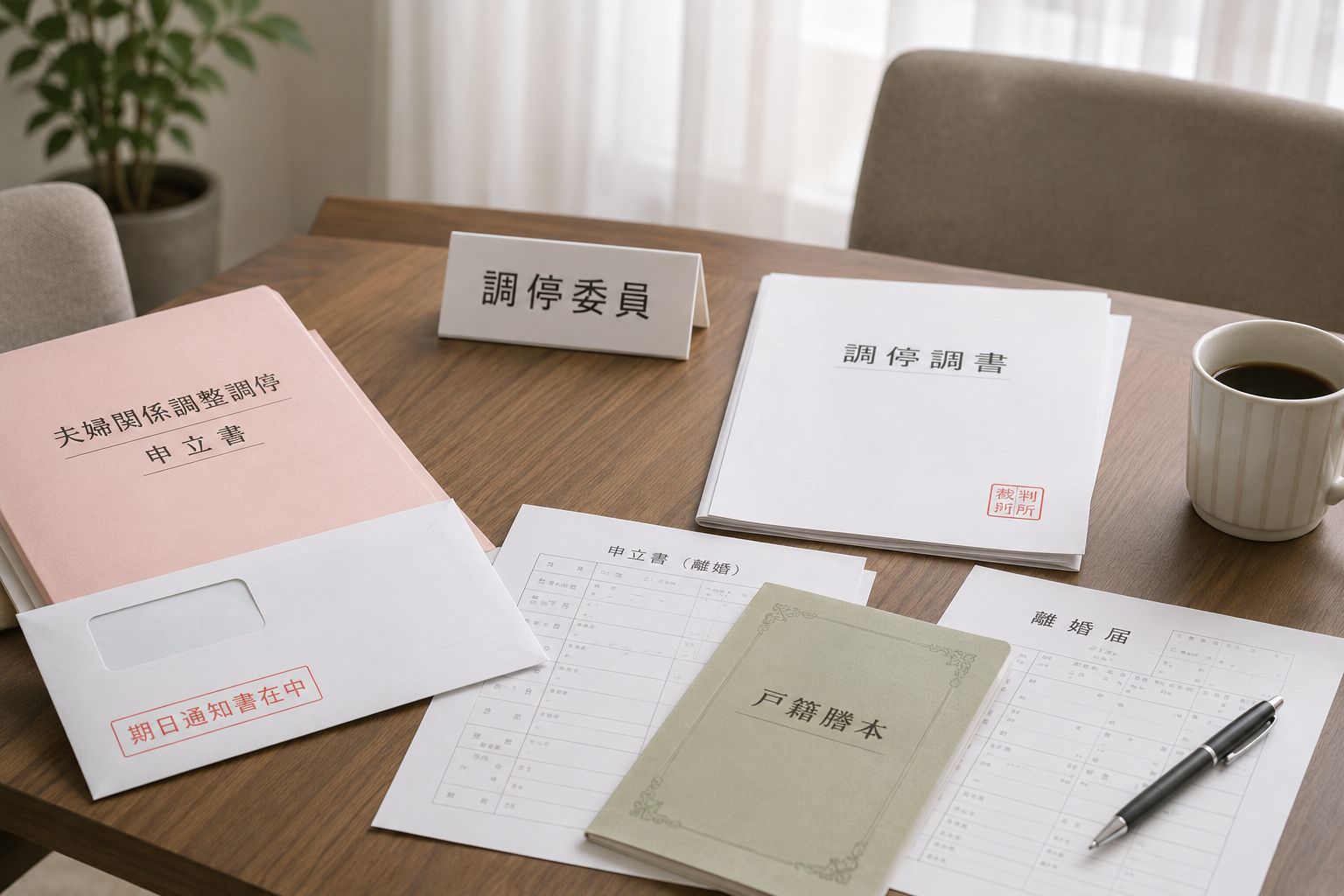 書類と手続きのイメージ